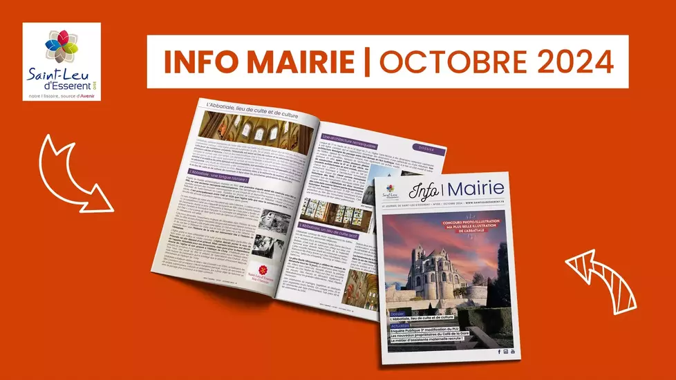 photos représentant le nouvel Info Mairie d'octobre 2024