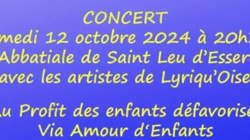 Concert Amour d'Enfants 