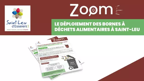 Zoom sur le déploiement des bornes à déchets alimentaires